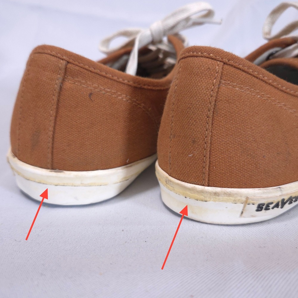 SeaVees Monterey Sneaker Womens 10 Classic Spice Canvas Low Top Brown Earthy - Picture 10 of 12